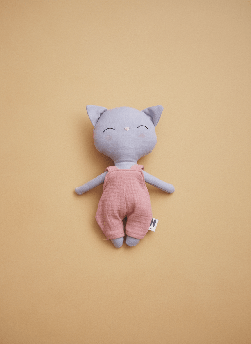 gatito lili gris peto