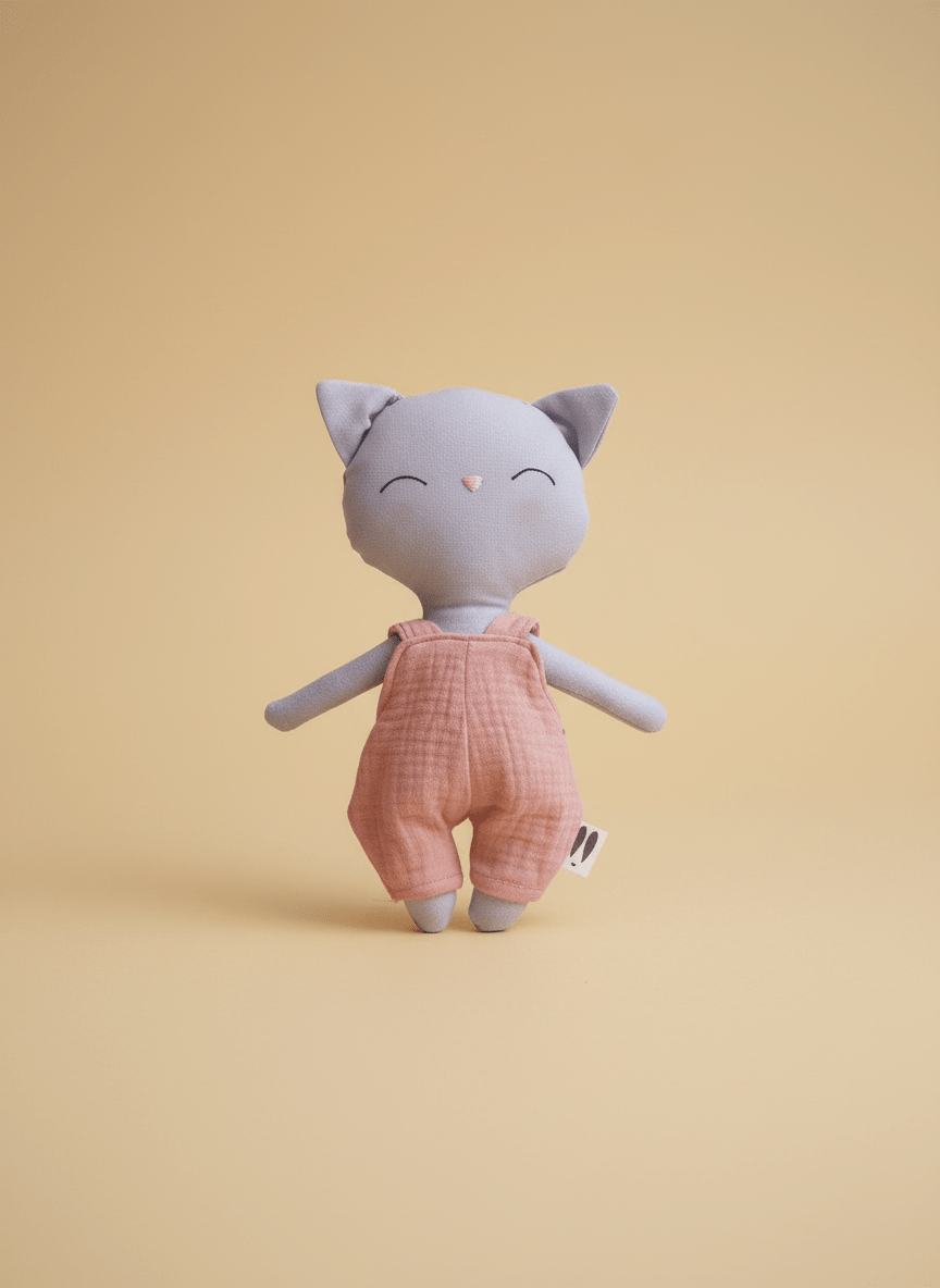 gatito lili gris peto